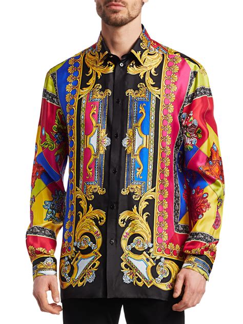 versace dress mens|versace collection men shirt.